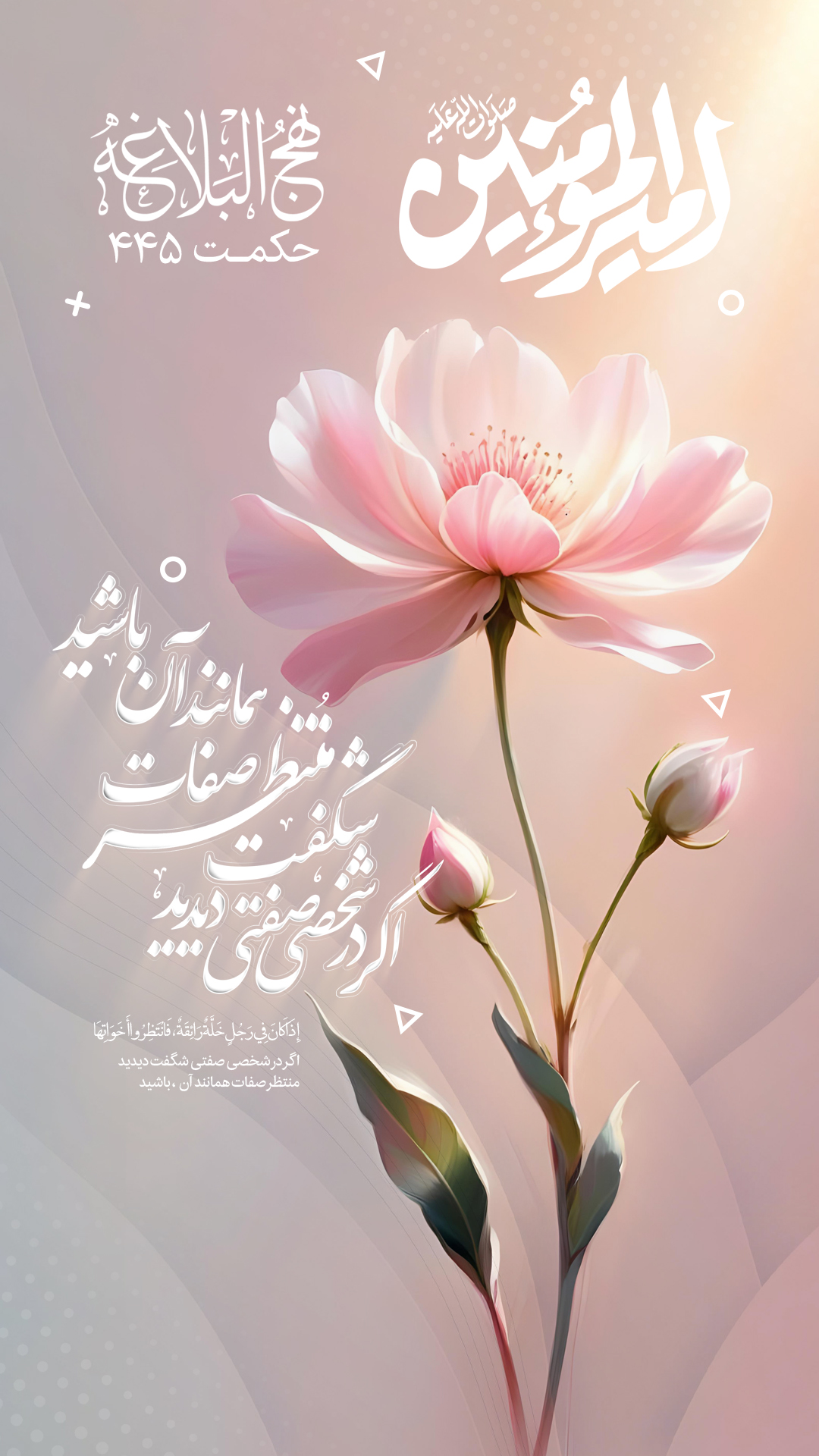 حکمت 445 نهج البلاغه