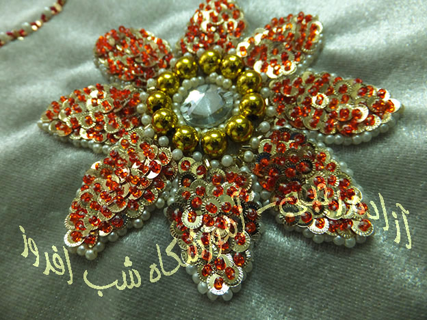 پولک دوزی برجسته- آزاده رجبی