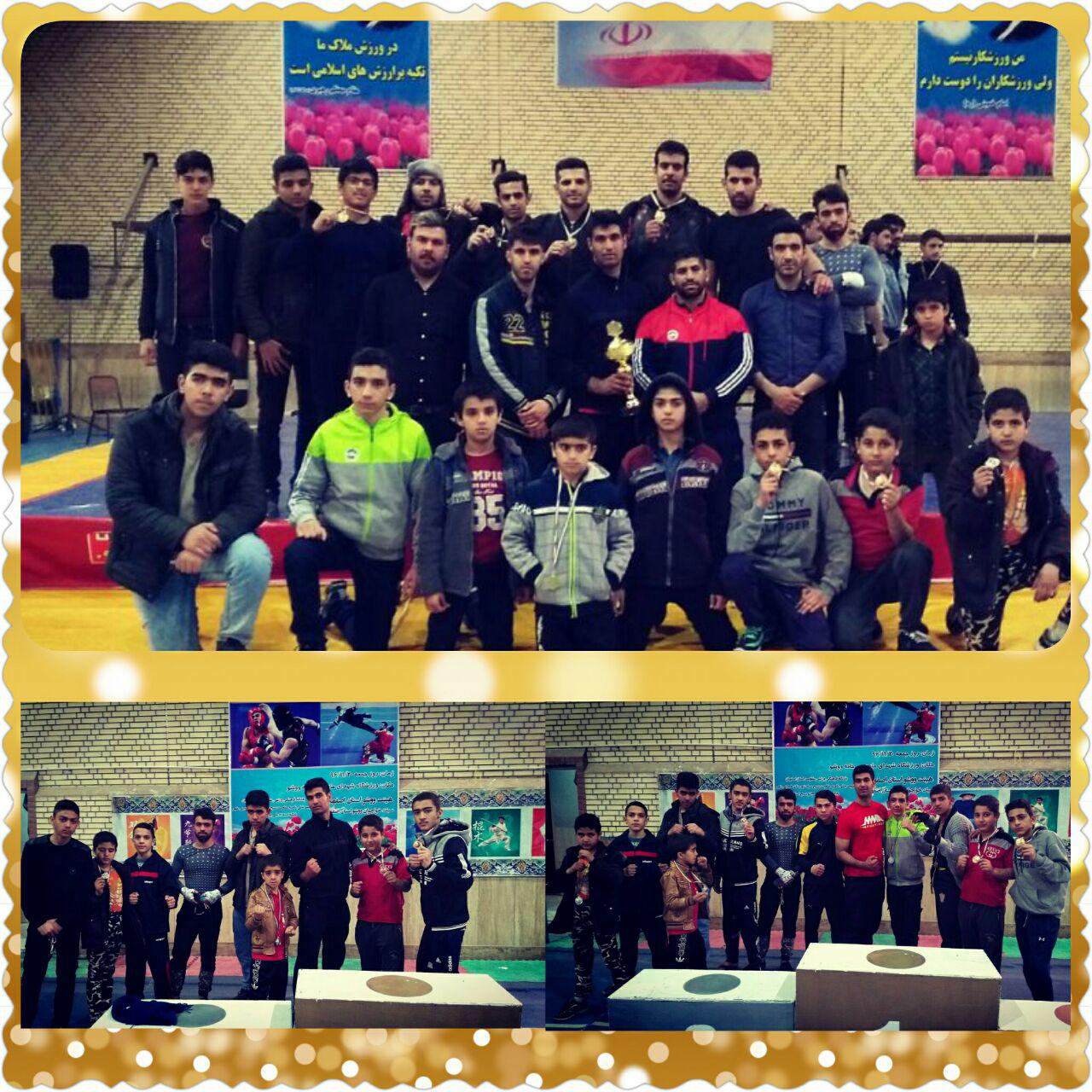 کسب مدال دومی تیم دانش آموزی ووشوی مهردشت در مسابقات قهرمانی استان اصفهان