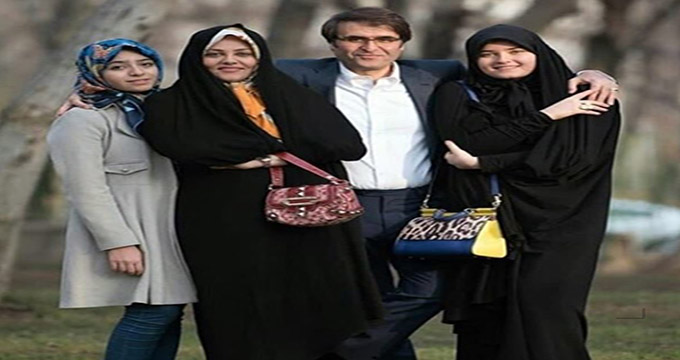 چهره ها/ نوه امام خمینی(ره) در کنار همسر و دخترانش