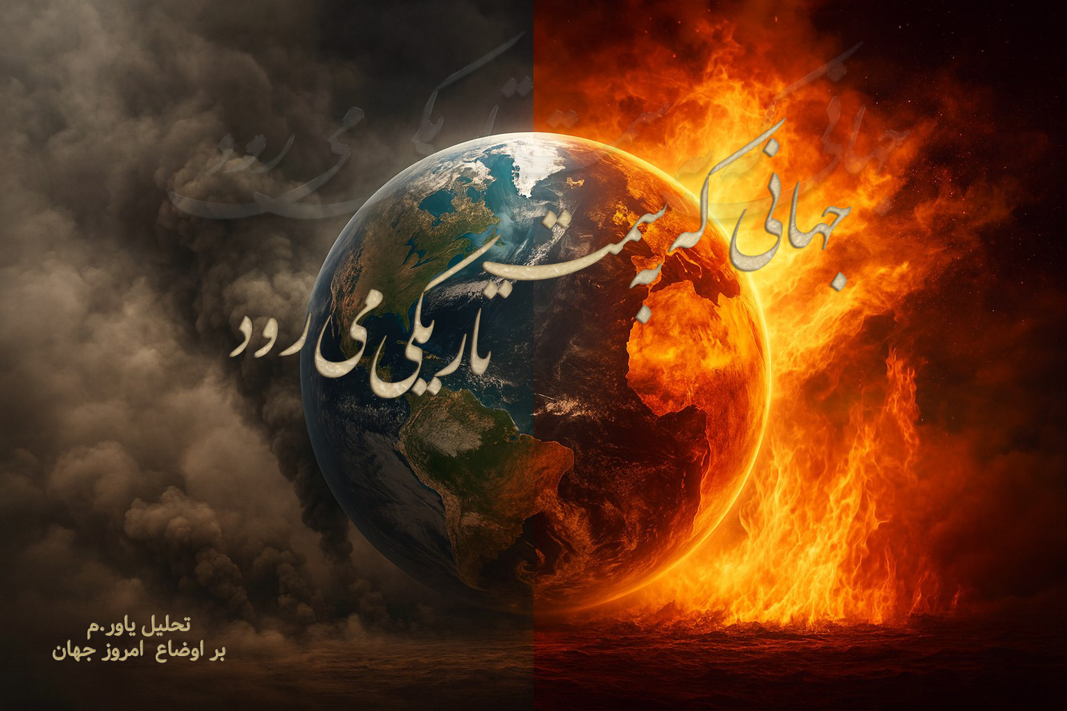 جهانی که به سمت تاریکی میرود