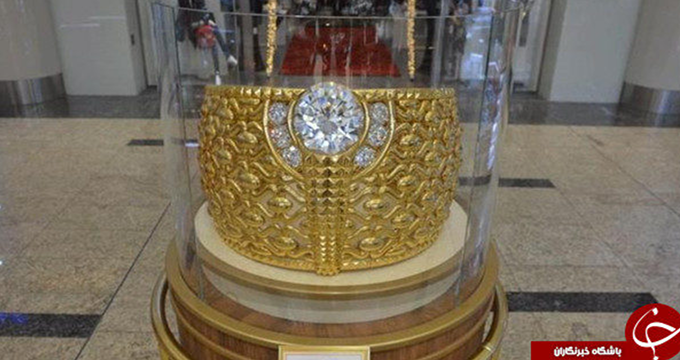ترین ها/ بزرگترین حلقه طلای جهان در امارات
