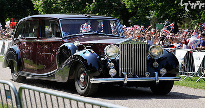 خودرو‌های شاهانه حاضر در مراسم ازدواج «پرنس هری»