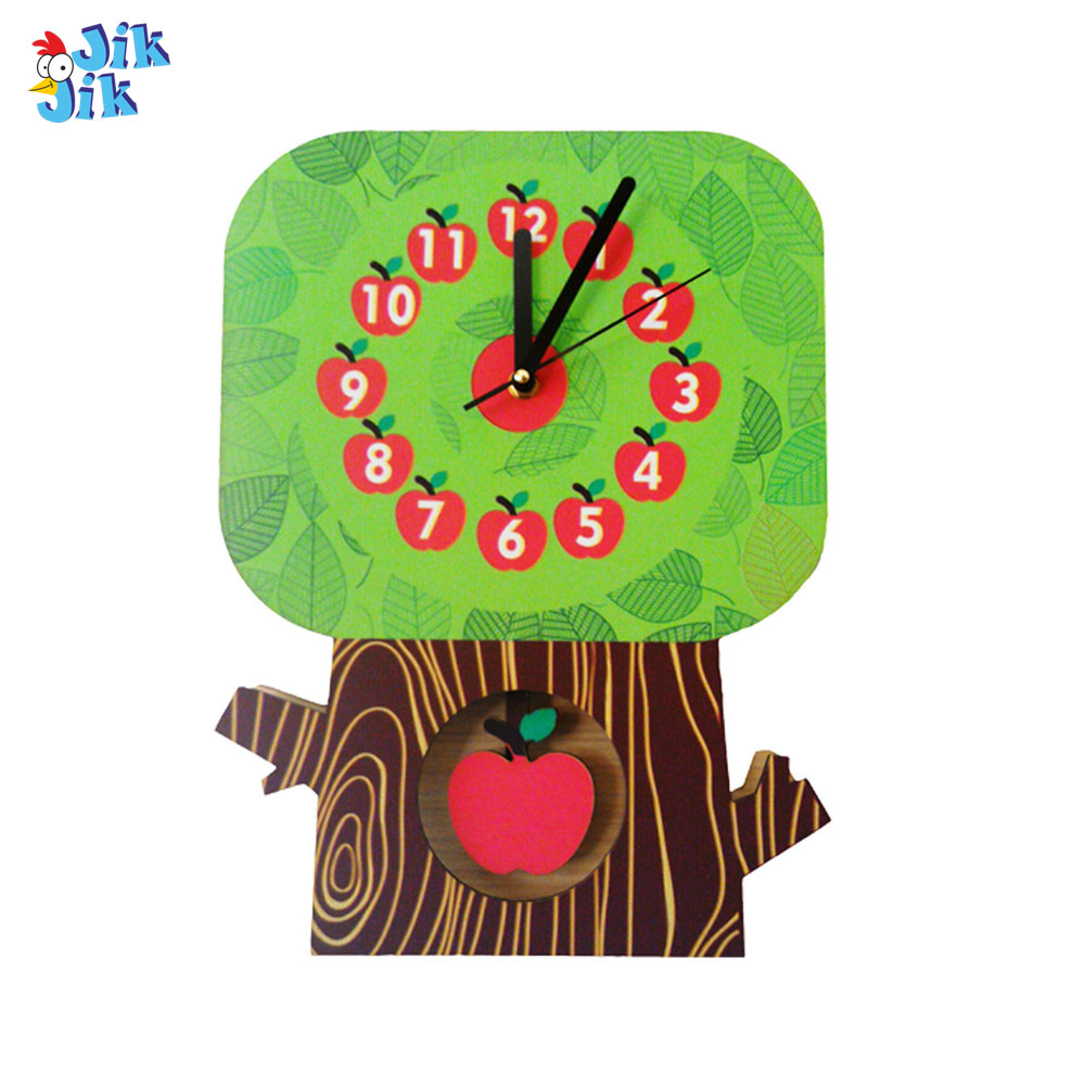 ساعت کودک مدل درخت سیب