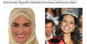 سوپر مدل اهل چک از چگونگی مسلمان شدن خود میگوید + عکس