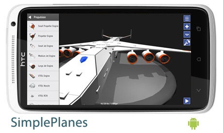 دانلود بازی طراحی هواپیما SimplePlanes v1.1.8 برای اندروید