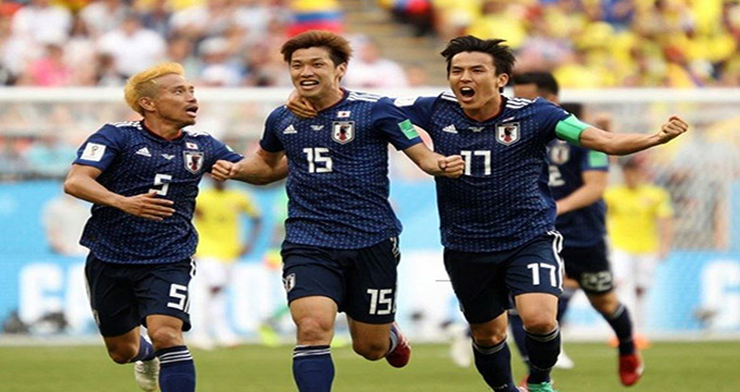 ژاپن کلمبیای ۱۰ نفره را برد