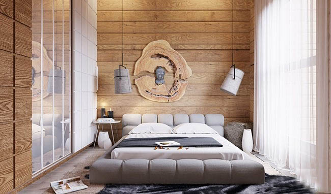 دکوراسیون داخلی منزل و طراحی های فوق العاده با چوب و دکور چوبی