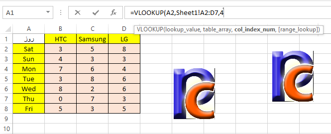 vlookup