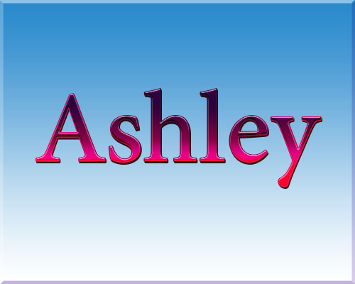 name Picture Ashley