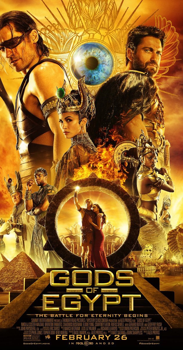دانلود فیلم Gods of Egypt 2016 دوبله فارسی