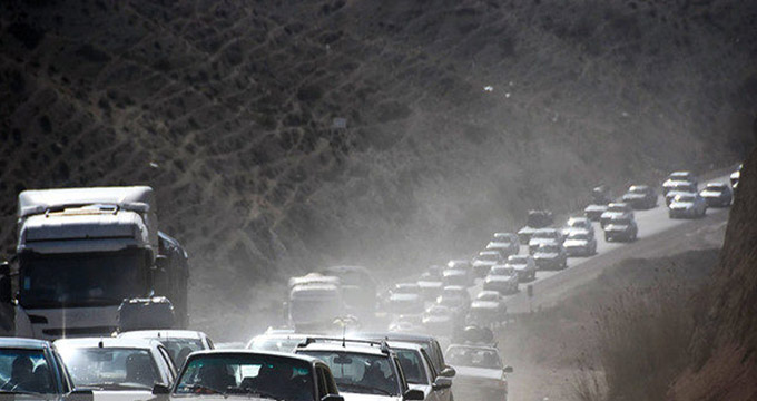 ترافیک سنگین در هراز و چالوس؛ بارش باران در اردبیل