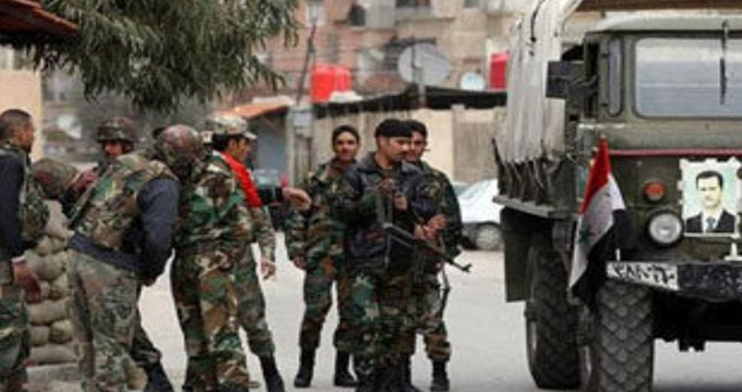 استقرار نیروهای ارتش سوریه در شهر تل رفعت