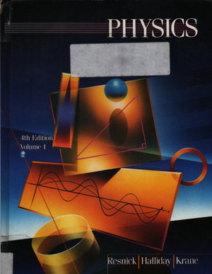 کتاب فیزیک نوشته‌ی هالیدی ویرایش 4 جلد اول