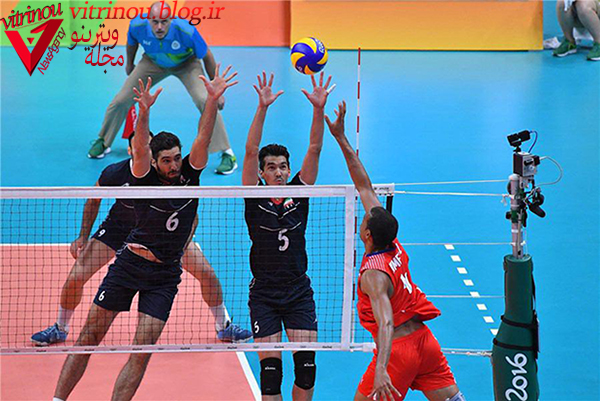 المپیک 2016 ریو ، برد والیبال ایران مقابل کوبا در المپیک