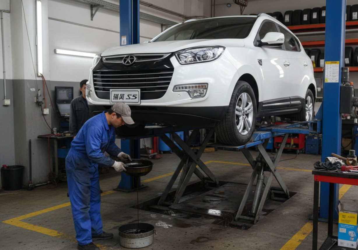 تعویض روغن جک