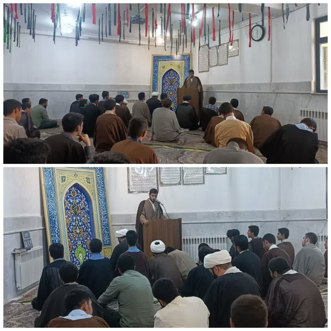 سخنرانی کوتاه عربی با موضوع حمایت از جبهه مقاومت