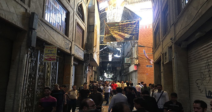 بازاریان تهران دست از کار کشیدند