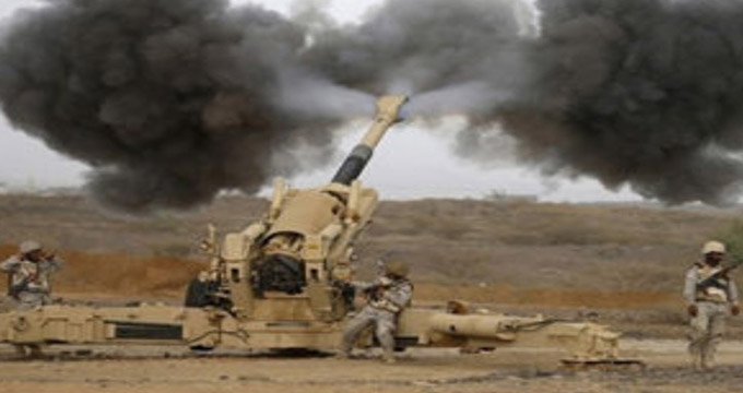 یگان مهندسی ارتش یمن یک خودروی نظامی سعودی را منفجر کرد