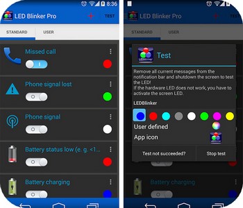 برنامه LED Blinker: مدیریت چراغ ال ای دی در اندروید