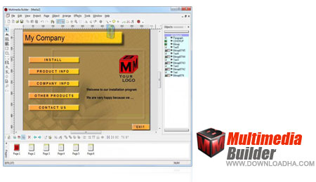ساخت اتوران های حرفه ای و آسان با Multimedia Builder 4.9.8.13