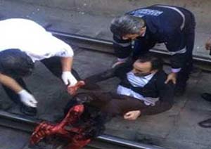 خودکشی مرد 50 ساله در مترو