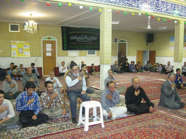 شهادت امام صادق-مسجد فاطمه الزهرا شهرستان آشتیان