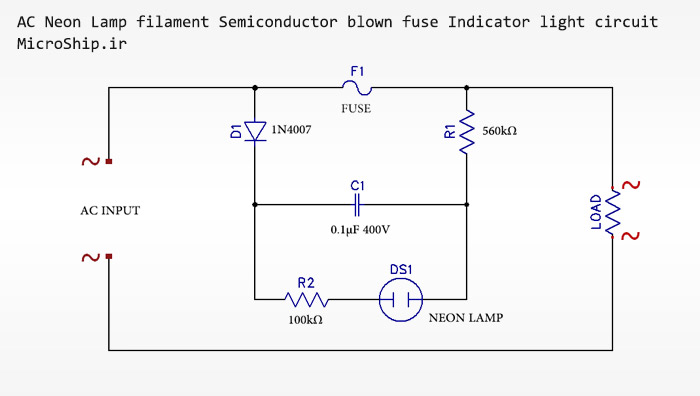 blown fuse Indicator circuit