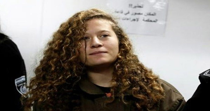 دختر فلسطینی که صهیونیست‌ها آرزوی کشتنش را دارند