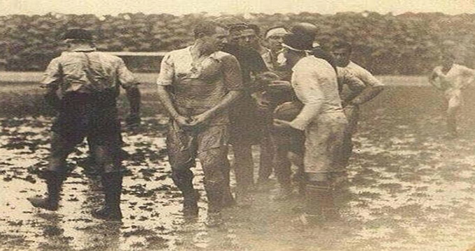 اولین بازی بین تیم های رئال مادرید و بارسلونا