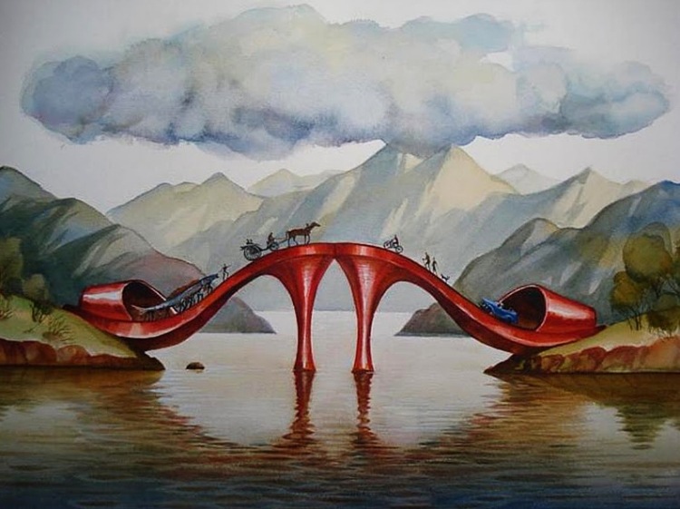 Vladimir Kush Metaphorical Realism Paintings