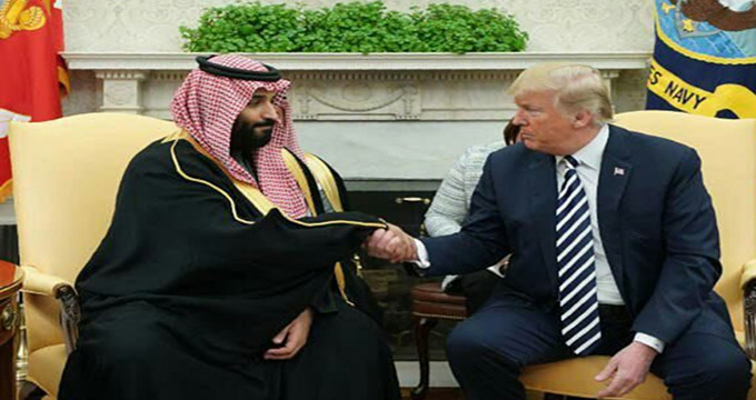 سکوت ترامپ در برابر بمب هسته‌ای عربستان
