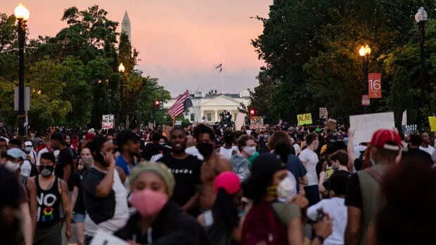 White house protest