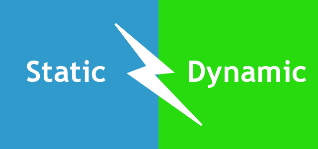 منظور از صفحات داینَمیک (Dynamic) و اِستاتیک (Static) در طراحی وبسایت چیست؟