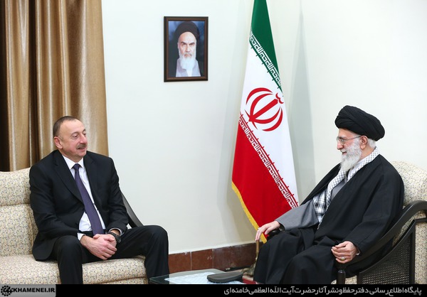 دیدار رئیس‌جمهوری آذربایجان با رهبر معظم انقلاب اسلامی