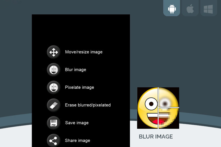 برنامه Blur Image: تار کردن بخش‌های دلخواه از عکس