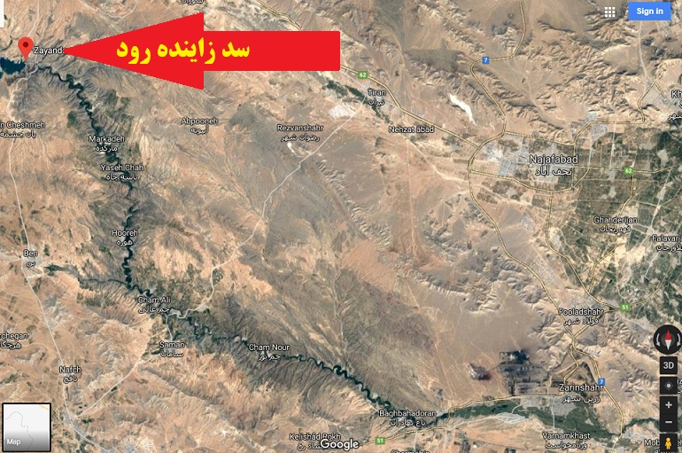 تبعات خشکی زاینده رود بر ایران