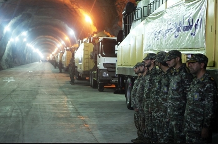 سپاه ایران 14 دپوی زیرزمینی از تجهیزات نظامی به نام 14 معصوم در عمق 30 تا 500 متر دارد