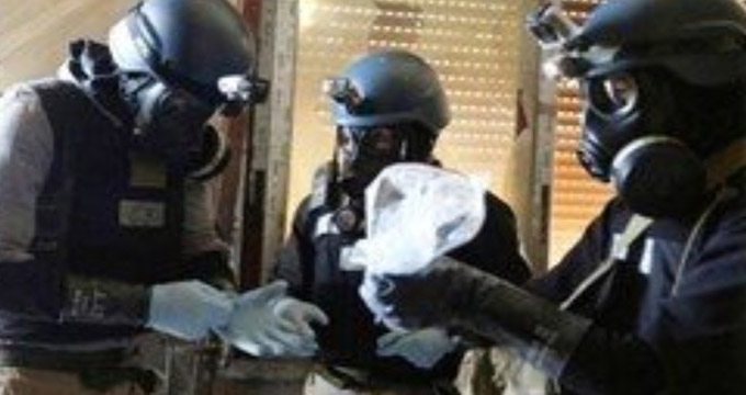 کشف آزمایشگاه حاوی ۱.۵ تُن مواد شیمیایی در منطقه «دوما» سوریه
