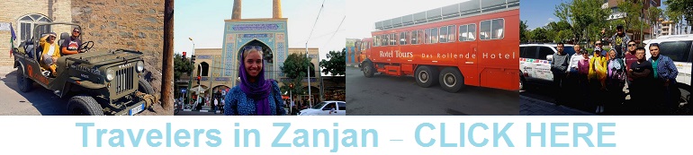 Travelers in Zanjan