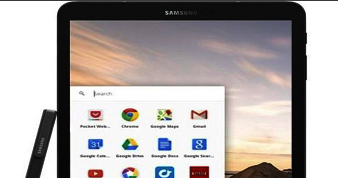 سامسونگ به دنبال عرضه یک تبلت با سیستم‌عامل کروم پردازنده قوی و دوربین خوب