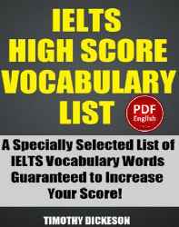 دانلود کتاب لغات آیلتس IELTS High Score Vocabulary List