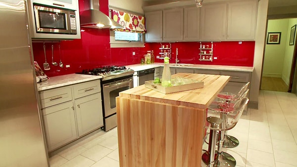 طراحی و رنگ بندی زیبا آشپزخانه