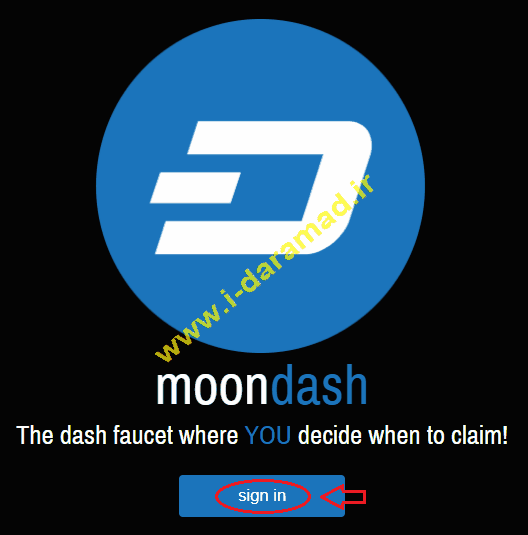 آموزش عضویت در سایت مون دش MoonDash