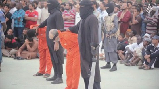تصاویر اعدام داعش