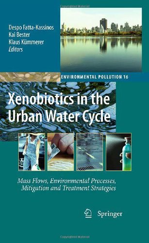 Xenobiotics in the urban water cycle mass flows