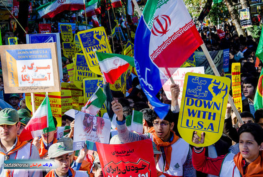 برگزاری راهپیمایی یوم الله ۱۳ آبان در بیش از۳۰ نقطه خراسان جنوبی