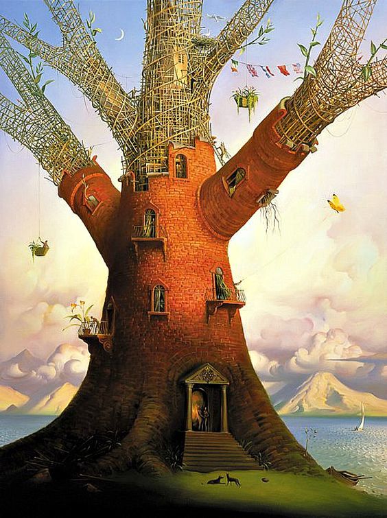 درخت خانواده، ولادیمیر کوش | Family Tree, Vladimir Kush