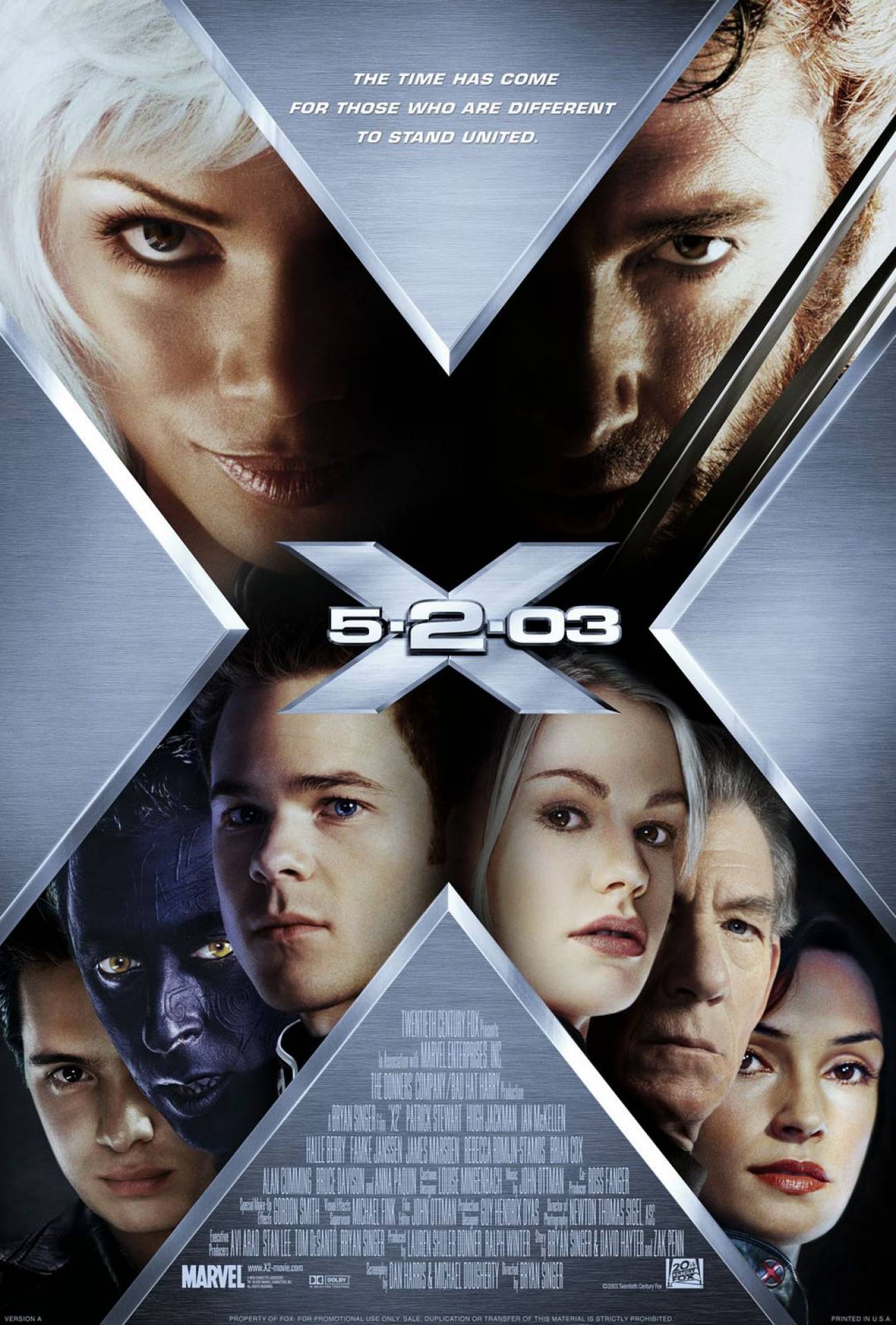 دانلود فیلم X-Men 2 2003