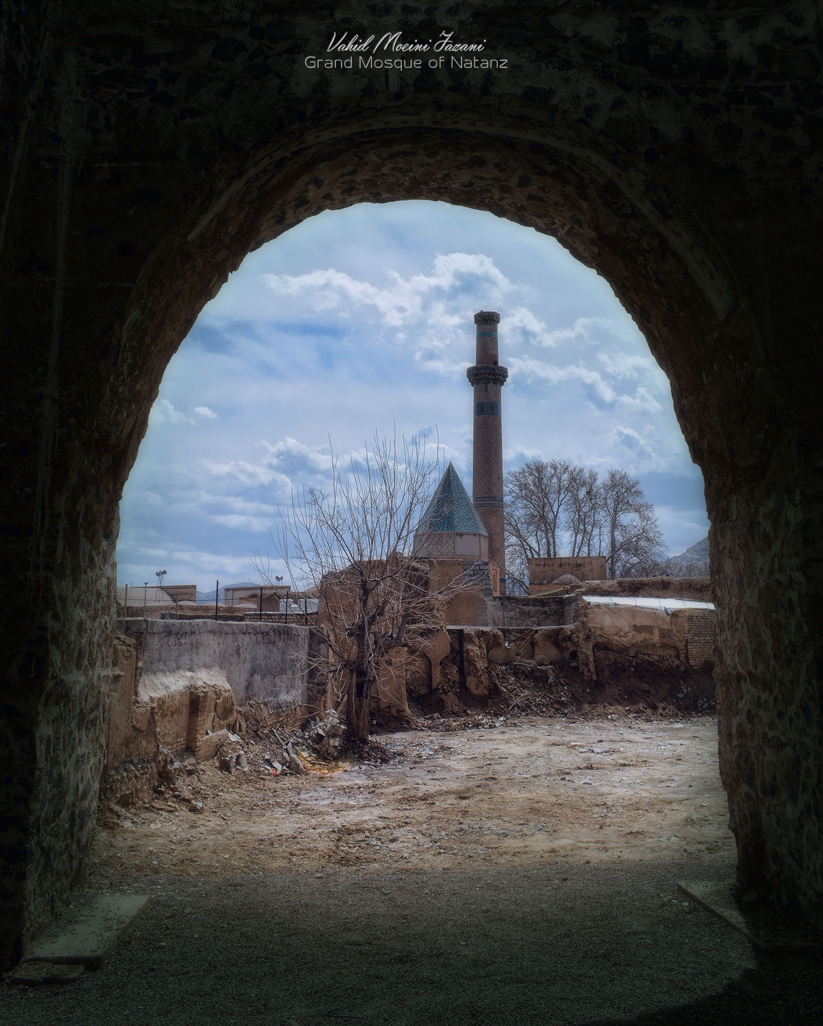 مسجد جامع در قاب آتشکده